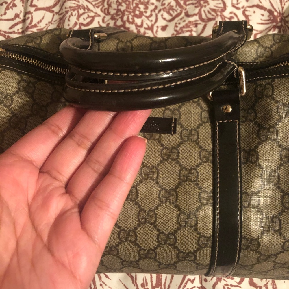 Gucci Monogram Medium Joy Boston Bag - Picture 5 of 8